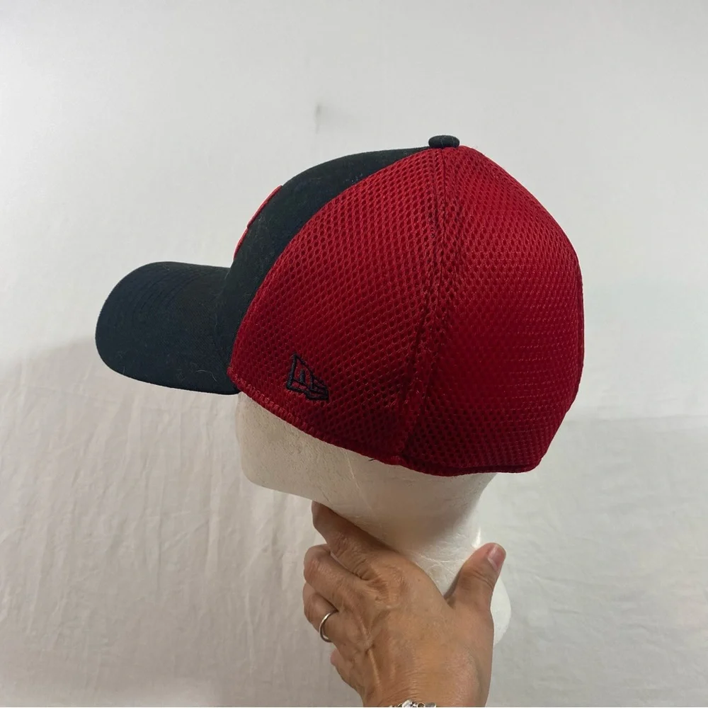Marvel Cap New Era Men L- X-LARGE Baseball hat Spider Man Spider red black cap - Picture 6 of 7
